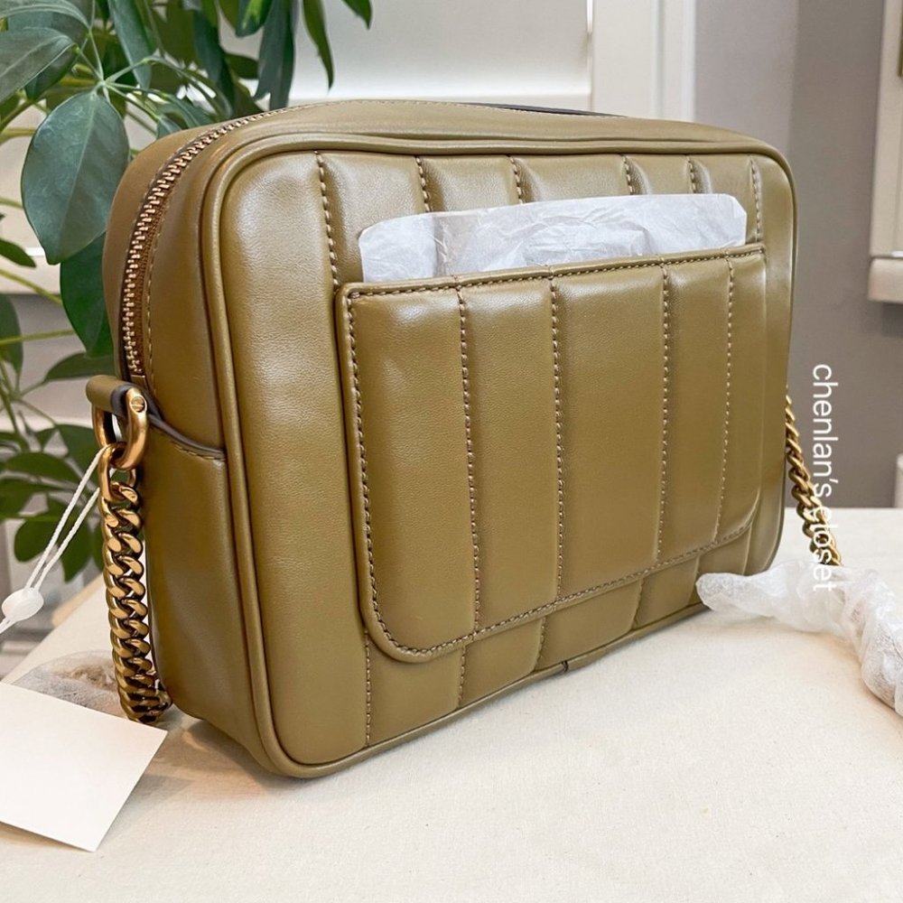 🔥NeW! Tory Burch Kira Quilted Camera Bag - Picture 10 of 17